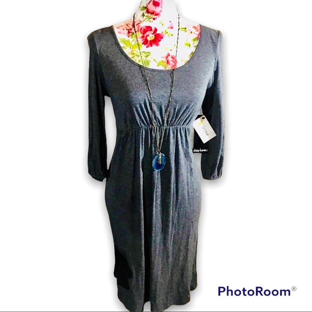 Daisy Fuentes Babydoll Inspired Dress Sz M - Picture 1 of 8